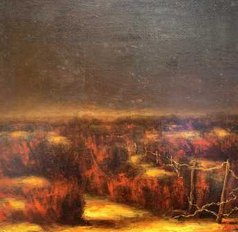Acci Giovanni - Landscape at sunset